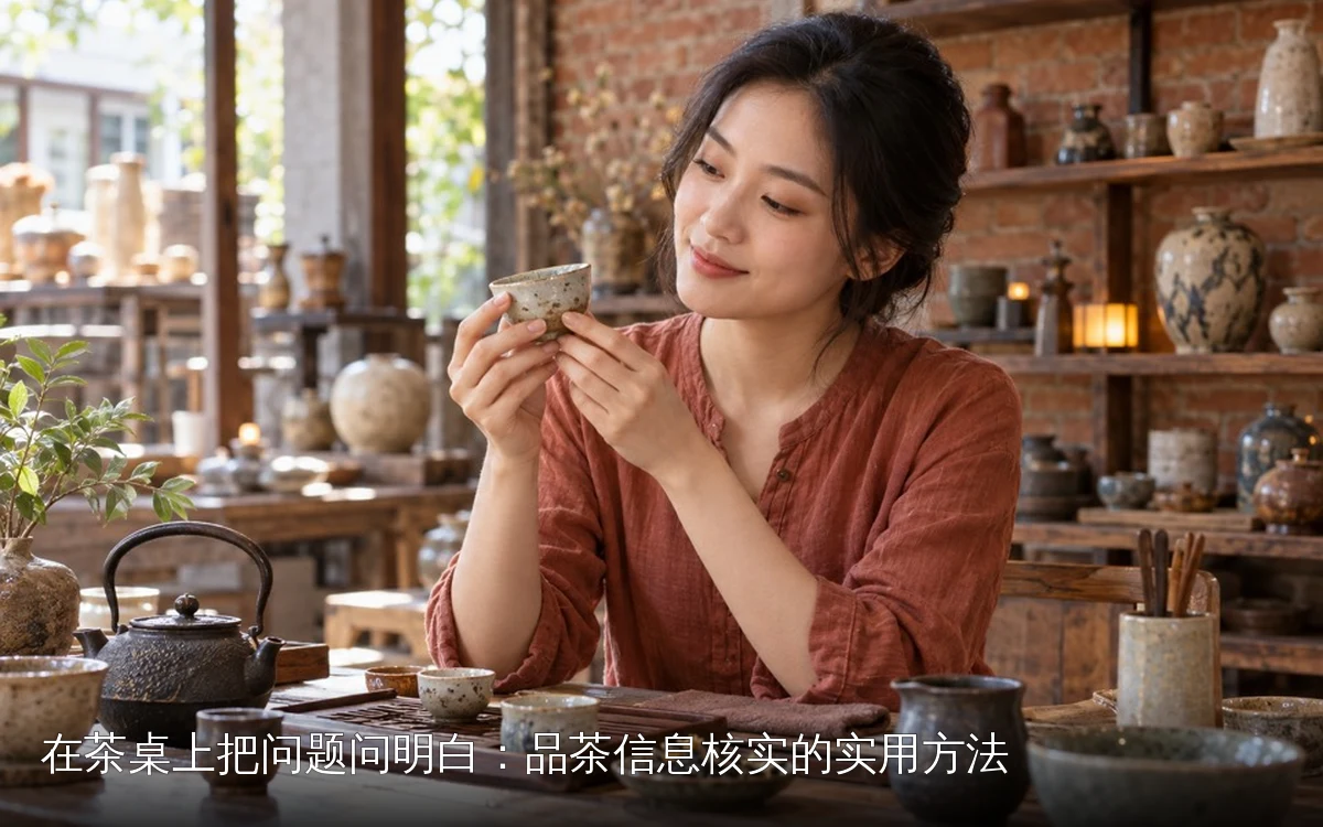 在茶桌上把问题问明白：品茶信息核实的实用方法